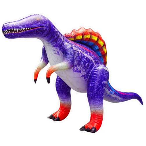 HOHQB 50“ Long Giant Spinosaurus Inflatable Dinosaur Party Decorations, Dinosaur Birthday Party Supplies,Jumbo Dinosaur Balloons Dinosaur Party Favors for Kids