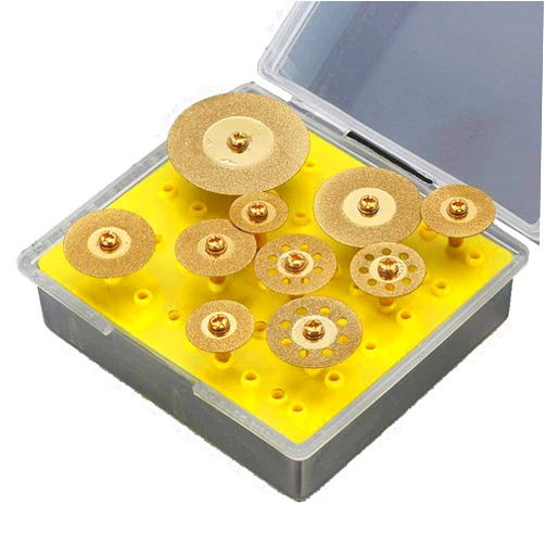 Lukcase YEEZUGO Diamond Cutting Wheel, 10PCS 1/8