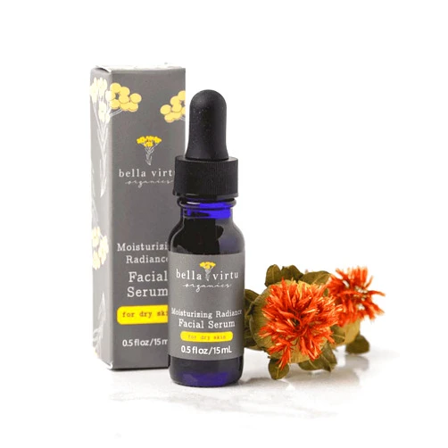 Bella Virtu Organics Moisturizing Radiance Facial Serum for Dry Skin