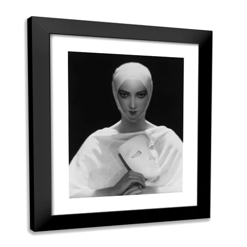 ArtDirect De Meyer, Adolph 20x23 Black Modern Framed Art Print Titled: Advertisement for Elizabeth Arden Cosmetics