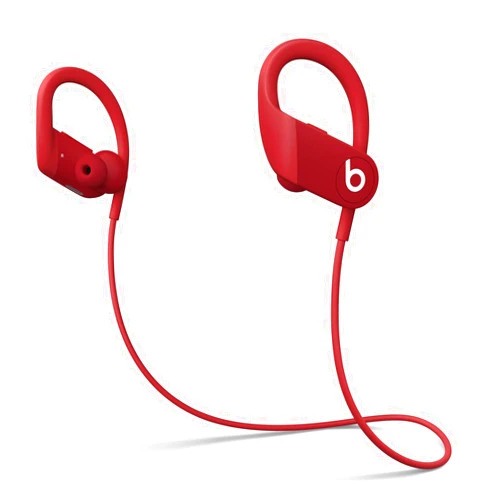 Beats by Dre Powerbeats High-Performance Wireless Earphones - Red - MWNX2LL/A (Renewed)