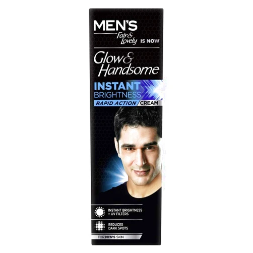 Fiico CROW Glow & Handsome Instant Brightness Cream 2X Sun Protection 50g(Pack of 1)
