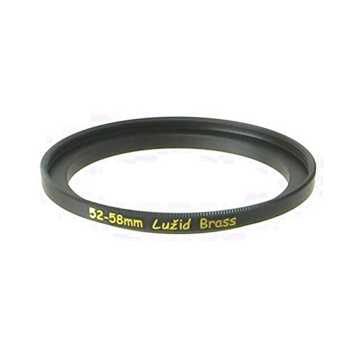 LUŽID X2 Brass 52mm 58mm Step Up Filter Ring Adapter 52 58 Luzid