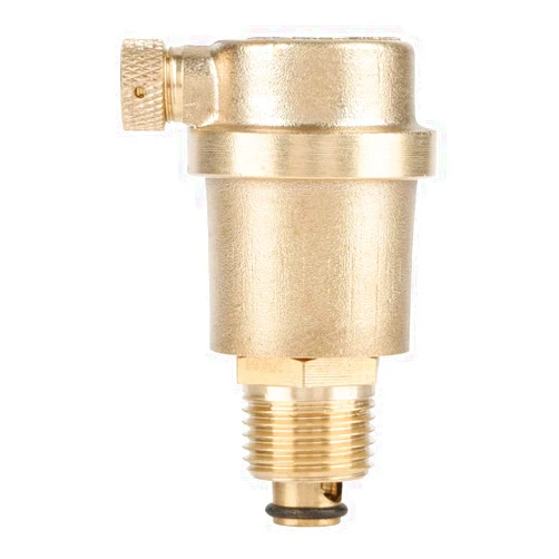 YDuupxe DN15 G1/2 Brass Vent Valve, Air Vent Valve, Automatic Air Vent Valve Convenient to Demount and Maintain, for Solar Water Heater and HVAC System