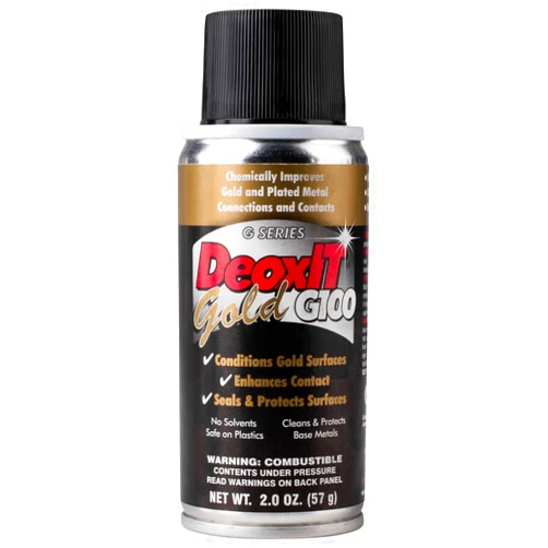 CAIG LABORATORIES DeoxITGOLD G100 Spray (NSN-6850-01-435-6477) 100% solution