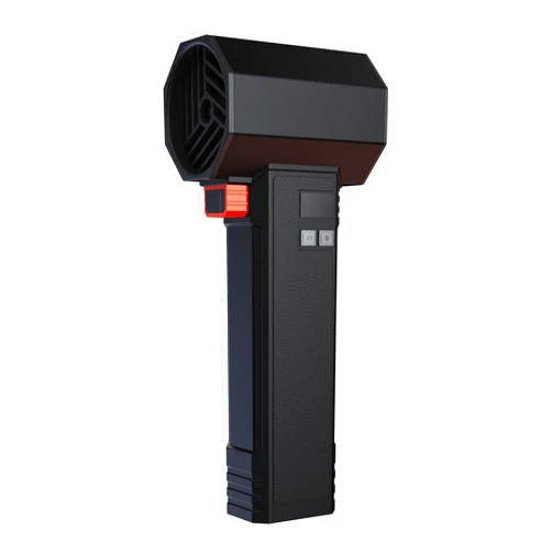 Xoopon Oversize Car Dryer Air Blower Turbo Fan, Instantaneous Thrust 1.20KG/S, 4 Speeds, 4000mAh, 64MM Super Electric Cordless Leaf Blower for Patio Cleaning, Lawn Careand Car Drying