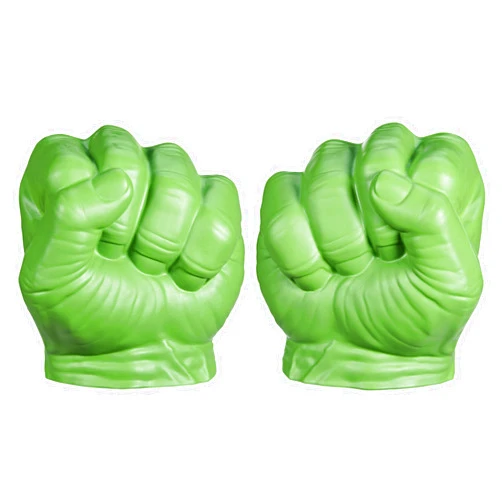STAR WARS Marvel Hulk Gamma Smash Fists, Soft Foam Role Play Toy, Avengers Super Hero Toys for Kids Ages 5 and Up