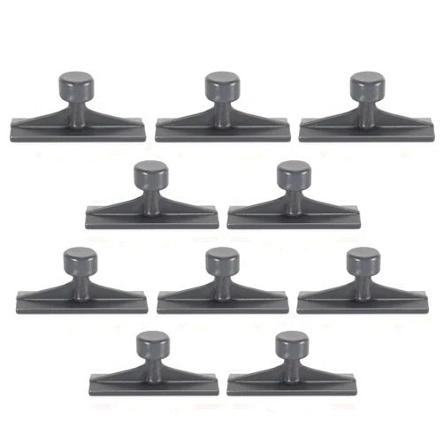 Black Plague Tabweld Black Plague Grey Crease Pulling Set 10 Piece Pack - 51mm Crease Tab Paintless Dent Removal Set