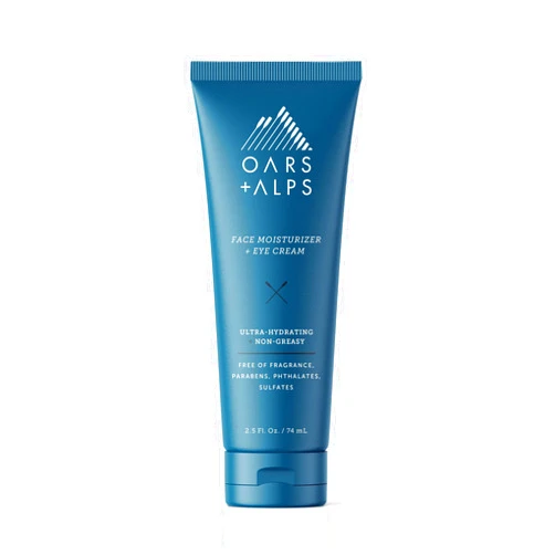 Oars + Alps Face Moisturizer and Eye Cream, Hydrates Skin with Shea Butter and Jojoba Oil, Anti Aging, Vegan and Gluten Free