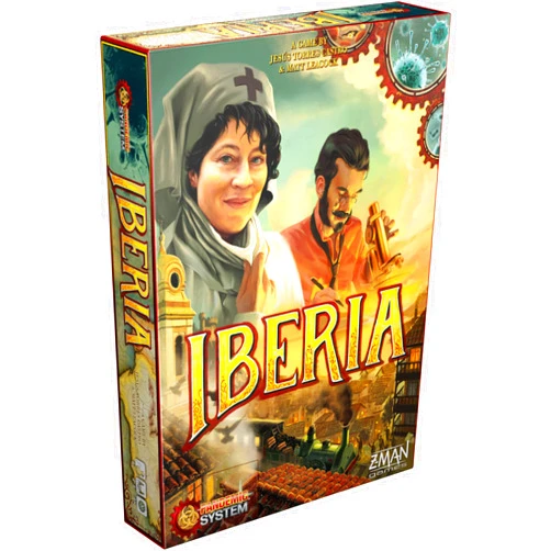 Z-Man Games Pandemic: Iberia - Historic Disease-Fighting Board Game - Cooperative Strategy Game for Adults and Kids, Ages 8+, 2-5 Players, 45 Minute Playtime, Made by Z-Man Games