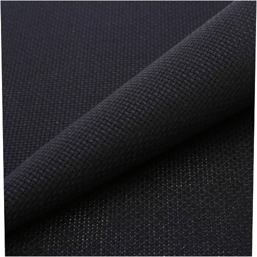 Donmon Aida Cloth 14 Count Cross Stitch Fabric,12 by 60inch(14CT,Black)