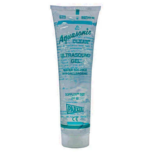 Parker Labs Pack of 2 Aquasonic Clear Ultrasound Gel, 60g Tube, Each, Brend Parker Labs