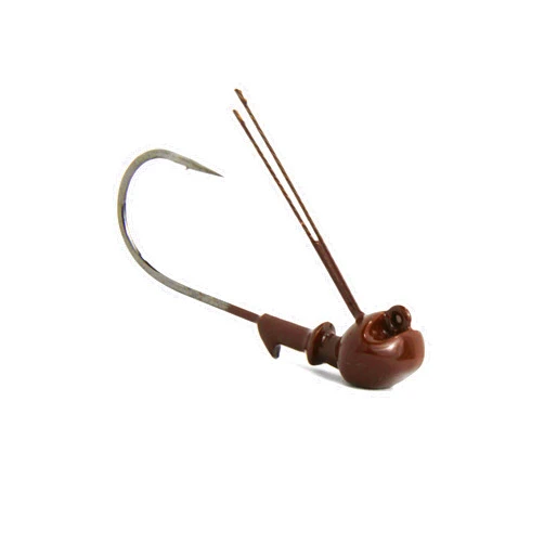 Tackle HD 3-Pack Stealth HD Jig Head, Weedless Fishing Jigs with Fishing Hooks, Weighted Football Jig Hooks, Freshwater Jig Heads for Fishing