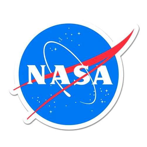Print Star Group LLC NASA National Aeronautics Space Administration Seal Logo Vinyl Sticker Decal (2 inch Diameter)
