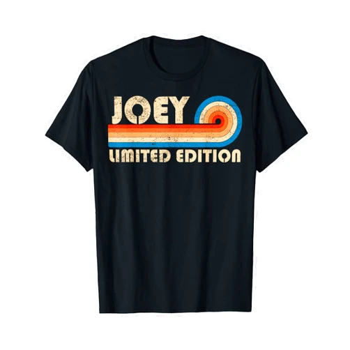 First Name Cool Given Name Gift Ideas JOEY First Name Funny Retro Vintage Birthday T-Shirt