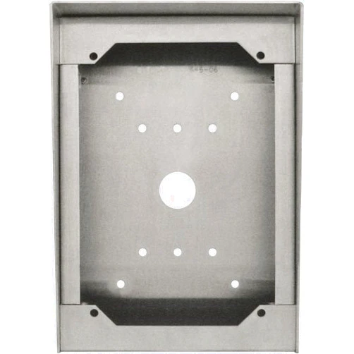 Aiphone Corporation SBX-DVF Surface Mount Box for JF-DVF, JK-DVF, or JO-DVF Door Stations, 18 AWG Stainless Steel