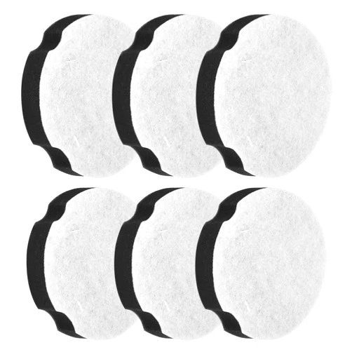 Auberaler 6 Pack Auberaler Filter Replacement For Bissell Powerforce Compact Lightweight Upright 1520 2112, Bissel Turbo Bagless 2690 Cleanview 3508 3437 Series Vacuum Cleaner, Compare to Part #1604896/160-4896