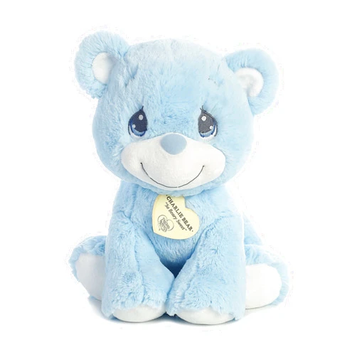 Aurora World Precious Moments Charlie Bear, So Beary Sweet, Blue, 12