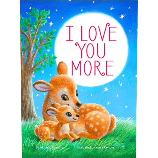 Little Hippo Books,Xenia Pavlova;Xenia Pavlova I Love You More - Children's Padded Board Book