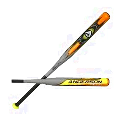 ANDERSON New Anderson Rocketech Carbon Fastpitch Bat -10oz 32/22 (2022) Gray/Yellow