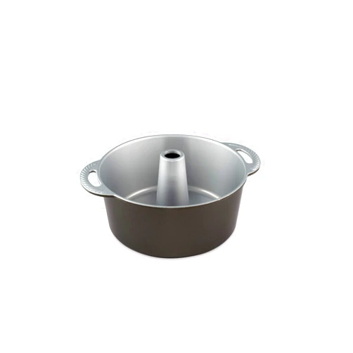Nordic Ware Angel Food Cake Pan, 18 Cup Capacity, Graphite