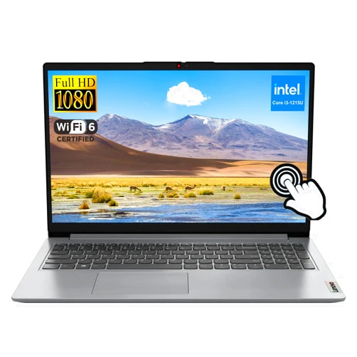 Lenovo Ideapad 15 Laptop Touchscreen, Intel 6-Core i3-1215U, 16GB RAM, 512GB SSD, 15.6