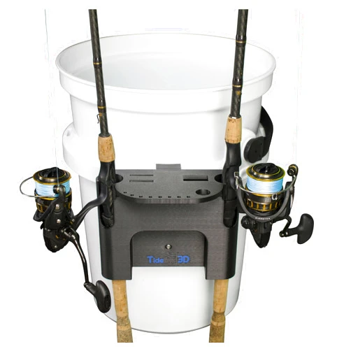 Tideline3D Fishing Rod Holder Compatible with YETI LoadOut Bucket