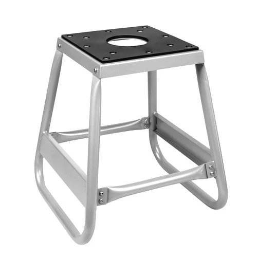 Donext Motorcycle Lift Stand Dirt Bike Stand Universal Panel Stand Moto Removable Maintenance Motocross Stand Hoist Lift Jack 600LB Capacity (Silver)