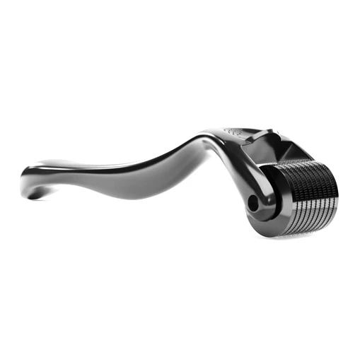 ROSELYNBOUTIQUE Derma Roller for Hair Beard Facial Skin Face 540 Microneedle Cosmetic Beauty Instrument (Black)
