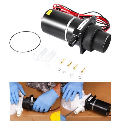 Besttruck 37041-0010 Marine Electric Toilet Macerator Sub Assembly Kit for PAR Electric Marine Toilets Fits for Jabsco 37010-Series 12-Volt