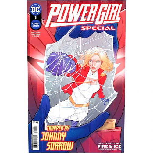 By Leah Williams (Author) POWER GIRL SPECIAL #1 (ONE SHOT) CVR A MARGUERITE SAUVAGE
