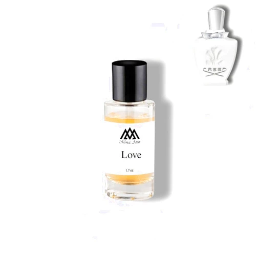Monac Attar Monac - Creed's Collection - Niche Inspired Perfume - Eau de Parfum - 50 Ml 95%-99.9% similar, Long Lasting 8-15 hours (Love Inspired by love in white)
