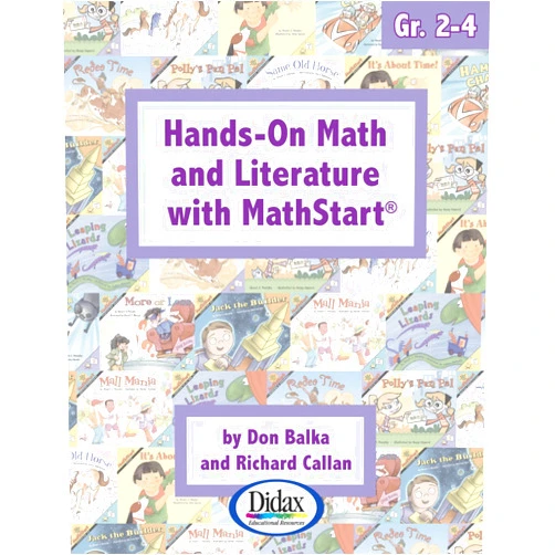 Didax Educational Resources Hands-On Math & Lit w/MathStart, Gr. 2-4