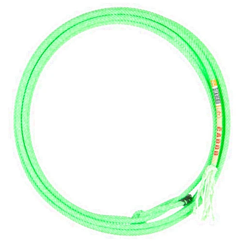 Lone Star Ropes The Lone Star Caddo Breakaway Rope in Neon Green, Five-Strand, Nylon-Poly Blend Breakaway Rope