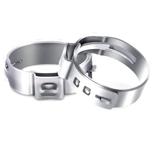 TOCHUN PEX Fittings-20 Pack PEX Cinch Clamps 1 inch-Durable Stainless Steel Cinch Crimp Rings Pinch Clamps for PEX Tubing Pipe Fitting Connections (I Inch)