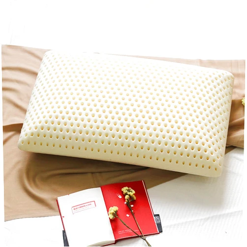 TalatexHome Talatex Talalay 100% Natural Premium Latex Pillow, Helps Relieve Pressure, No Memory Foam Chemicals, Perfect Package Best Gift with Removable Tencel Cover (Soft, Standard(24