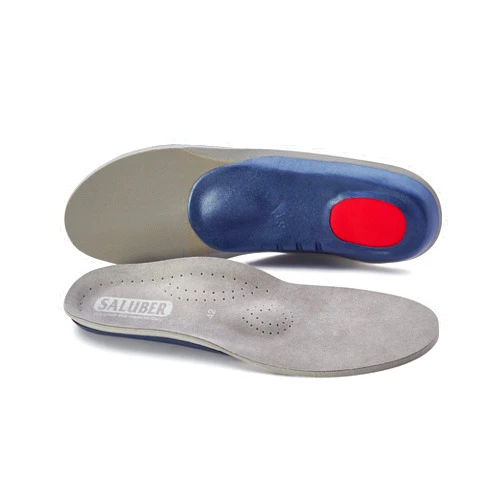 Saluber H485-46W Extra Thick Orthotic Inserts w/Metatarsal Pad for Women and Men for Plantar Fasciitis. Imported Insoles from Italy - US W 10-10.5/M 9-9.5 (EU 42) Extra Wide