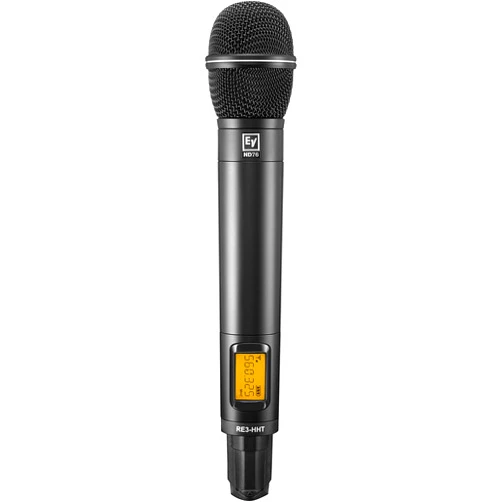 Electro-Voice RE3-HHT76-5H Wireless Handheld Microphone with ND76 Head, 560-596MHz