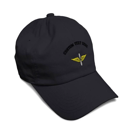 Speedy Pros Soft Baseball Cap Army Aviation Embroidery Insignias Cotton Dad Hats for Men & Women