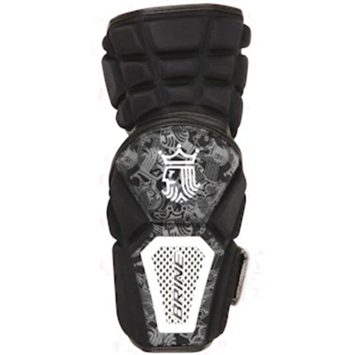 WARRIOR Brine King III Lacrosse Arm Pads Black Large