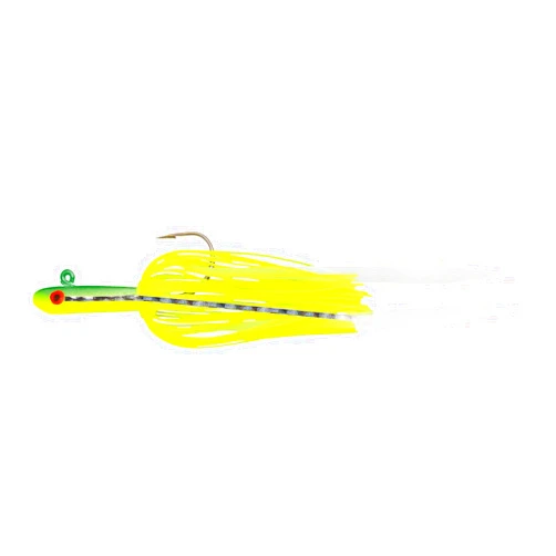 Tsunami Glass Minnow Jigs w/Silicone Skirt Teaser [3/8-1/2oz]