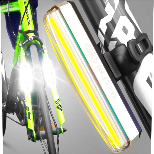 BLITZU 2025 Cyborg 200H Bike Headlight or 200T Tail Light USB-C Rechargeable LED Bicycle Lights Set Front Back Night Riding, Cycling Safety Reflector Accessories