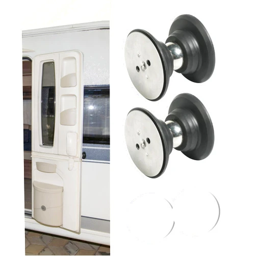 VARGTR 2 Pack RV Magnetic Door Catch,RV Accessories RV Door Holder Magnetic Baggage Door Catch Latch,Car Accessories Trailer Door Catch,Fit for RV,Camper,Trailer,Motor Home,Boat Compartments,Cargo