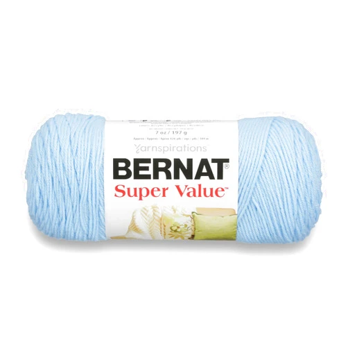 Bernat Super Value Yarn, 5 oz, Sky, 1 Ball