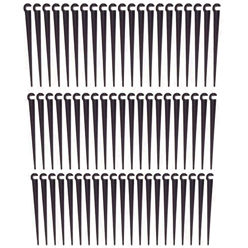 Balter-D 200 Pack Irrigation Drip Support Stakes 1/4 Inch Tubing Hose Holder