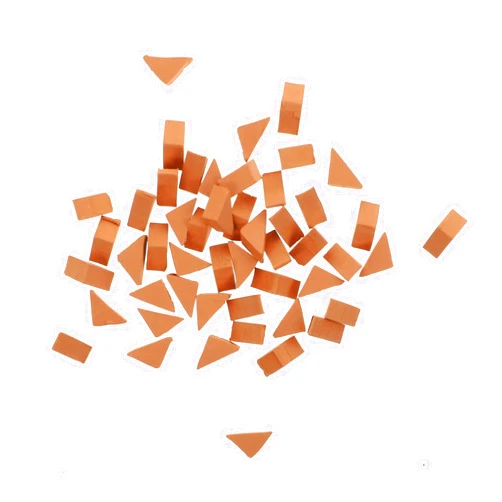 Yardwe 50pcs Brick Model Miniature Bricks Figurine Sand Table Brick Centerpiece Table Decorations Mini Toys Diorama Landscaping Accessories Kids Toys DIY Bricks Child Juicy Scales Clay