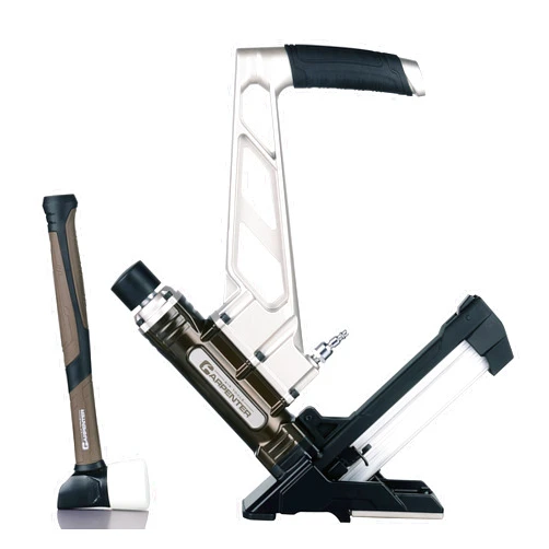Carpenter Air Tools CFL5016 7 Year Warranty - Carpenter Pneumatic 3-In1 Flooring Nailer & Stapler