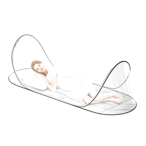 Fhyada 78 * 31 * 23Large Pop-Up Mosquito Net, Lightweight, Breathable, and Soft Convenient Mesh Tent,Foldable and Durable,Mosquito Net for Bed,Apply to Outdoor Athletes, Camping, Beach,Starlit Sky of Night.
