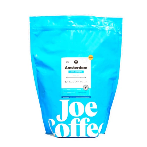 Joe Coffee Company, Amsterdam, Medium Roast, Ground Coffee, 2 lb Bag, Small-Batch Specialty NYC Roaster