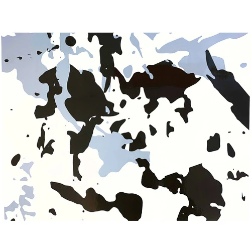 N? Camo Camouflage Car Vinyl Film Wrap Decal Sticker Waterproof Air Bubble Free DIY (White Black Gray, 12